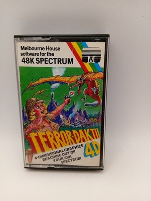 Terror-Daktl 4D - Melbourne House - Zx Spectrum 48k - getestet & funktionsfähig