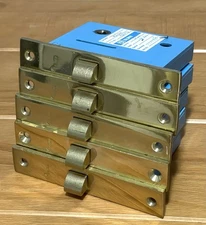 Lot of 5 Baldwin 8530 Small Blue Case Mortise Lock RH for Knobs Estate Collectio