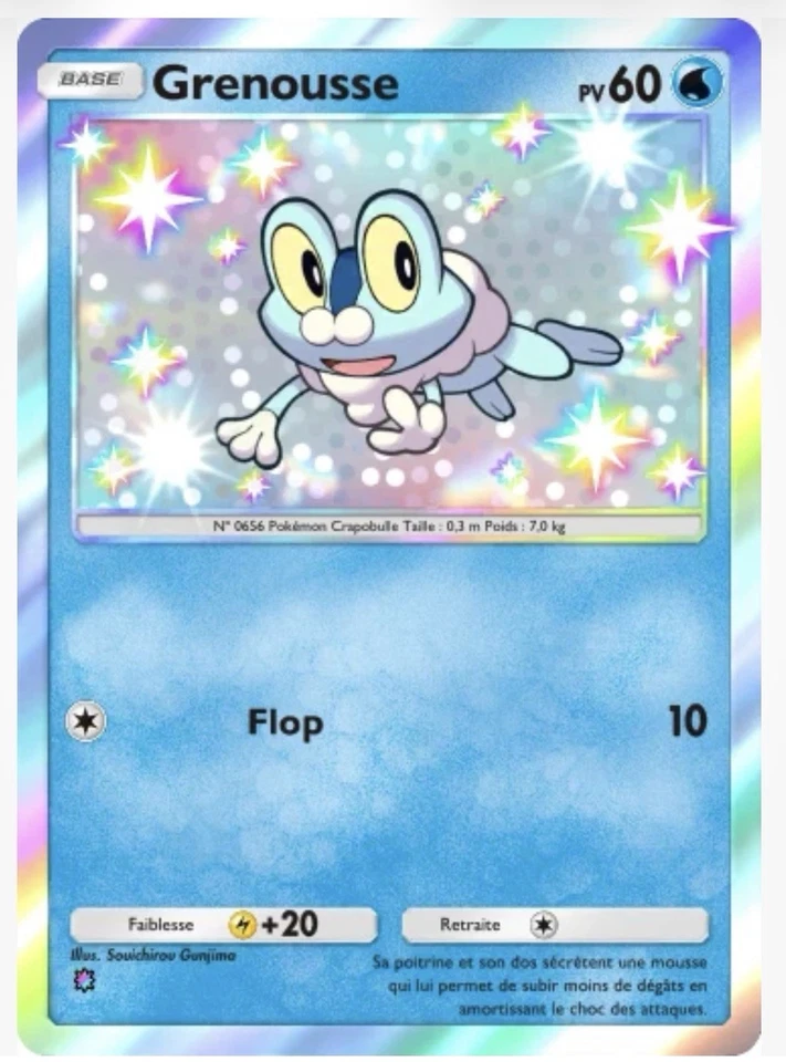 Pokemon TCG POCKET Grenousse Shiny / Froakie Shiny ( Français ) - Photo 1/1