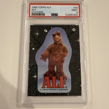 1988 Topps Alf Series 2 Sticker Card 28 POP 2