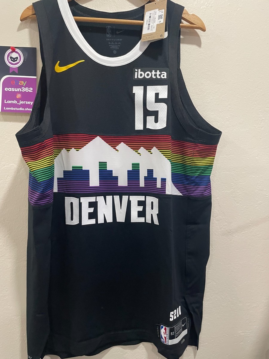 2026 Nike NBA Denver Nuggets Nikola Jokić City Authentic Jersey 48