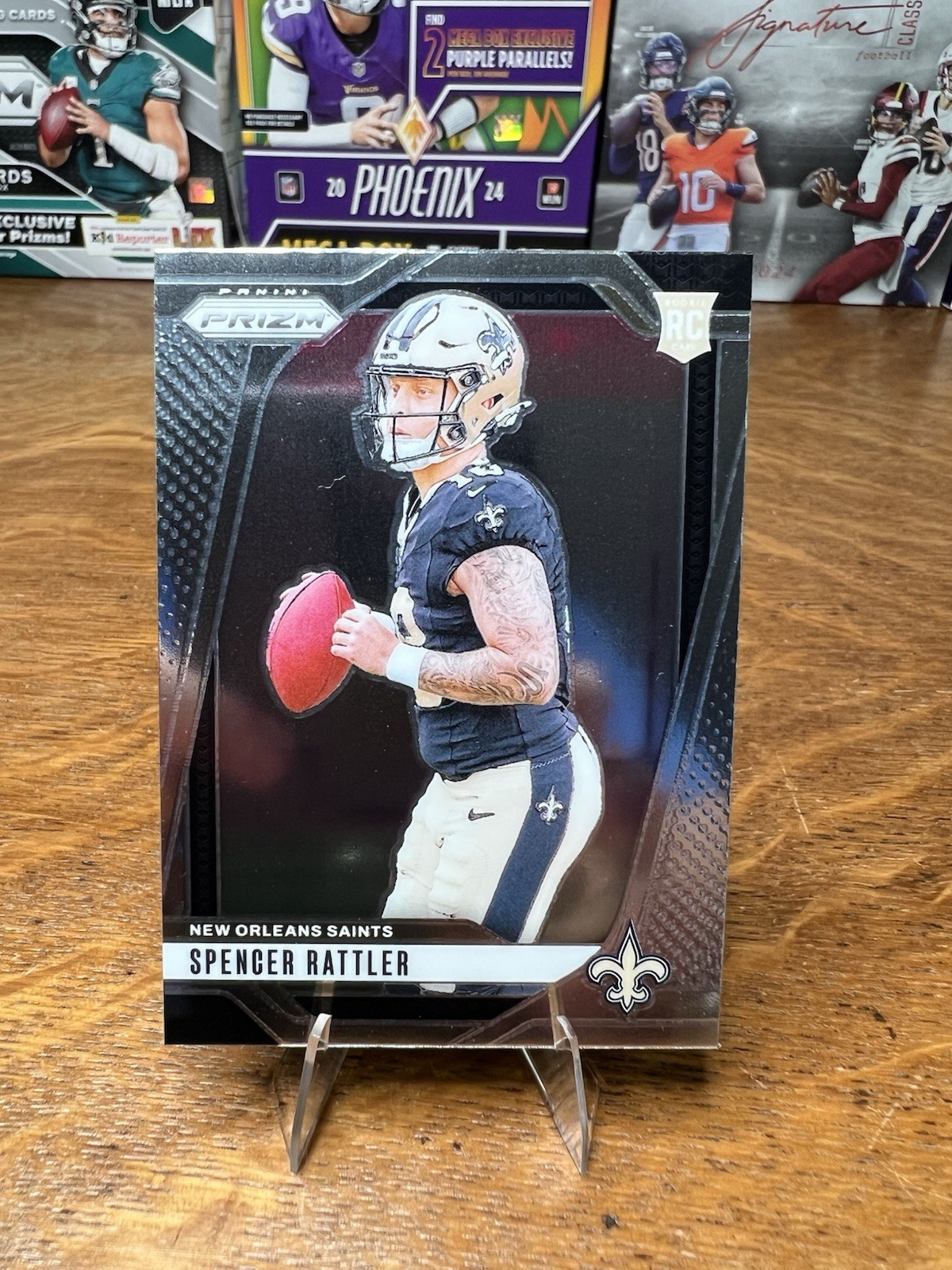 2024 Panini Prizm Rookie Spencer Rattler #388 Prizm (RC)
