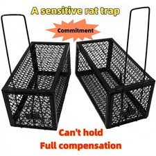Large Rat Trap Mouse Catcher Humane Cage Live Animal Rodent Mice Indoor Outdoor