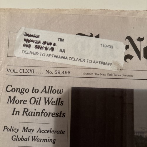 Die New York Times Zeitung 25. Juli 2022 Kansas Wahl stellt ersten Test… - Bild 2 von 5