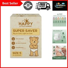 Super Saver Diapers, Size 5, 25 Count  Budget-Friendly Disposable Diapers fo...