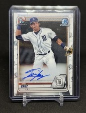 2020 Bowman Chrome Trei Cruz 1st Bowman On Card Auto Autograph