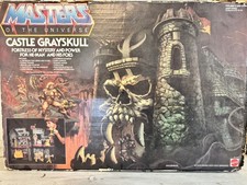 Castle Grayskull 1983 MASTERS OF THE UNIVERSE MOTU He-Man With Box incomplete