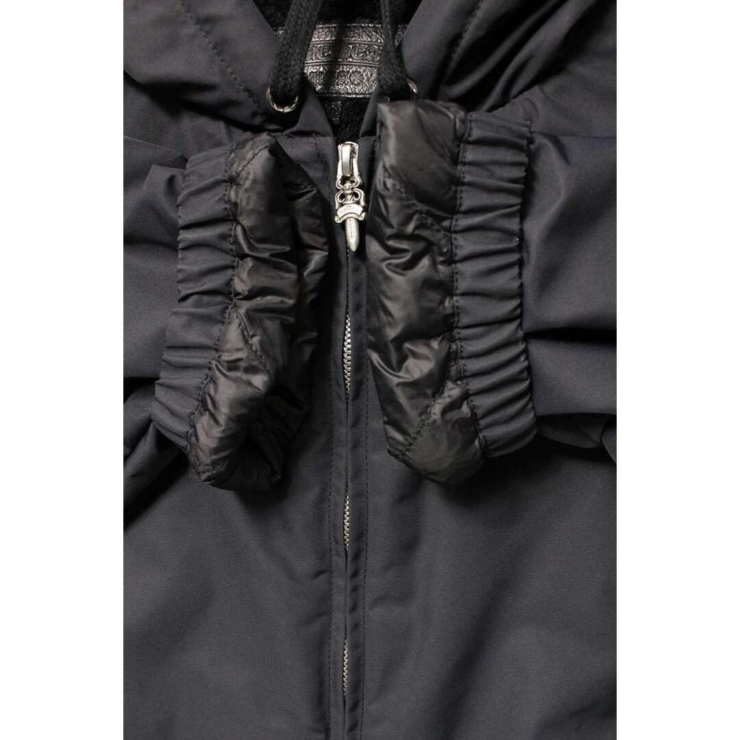 Chrome Hearts HURRICANE Leather Switched Hood Nylon Coat Men's M Used c3d8d21dce thumbnail 4