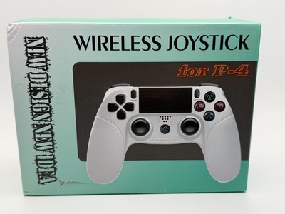 Wireless Controller for PS4 PS3 PC Bluetooth Gamepad White Rechargeable