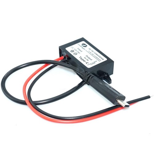 Mobiler 12V 24V auf 5V 3A15W Konverter Type C USB Smart Charger für unterwegs - Bild 14 von 24