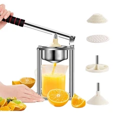 Hand Juicer Squeezer Citrus Juicer Hand Press For Orange Commercial Heavy Manner