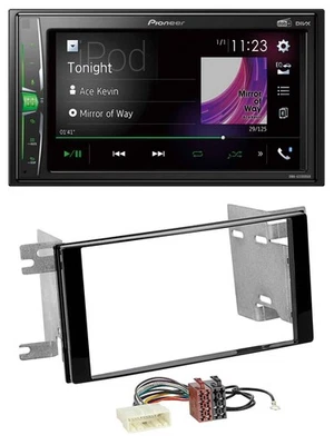 Pioneer 2DIN MP3 DAB USB Bluetooth Autoradio für Subaru Impreza Forester 07-12 - Bild 1 von 4