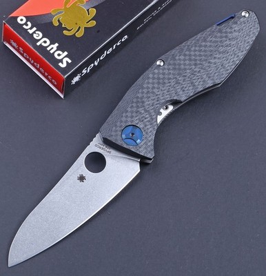 2026 Carbon Fiber Titanium Handle High Quality Frame Lock Tactical Pocket Knife