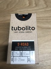 Tubolito S-Tubo Road Tube - 700 x 18-28mm, 80mm Presta Valve, Orange