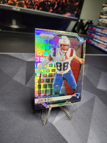 2024-25 Prizm Jaheim Bell, Ja'lynn Polk & Drew Bledsoe 4 Card Patriot Lot - Bild 14 von 21