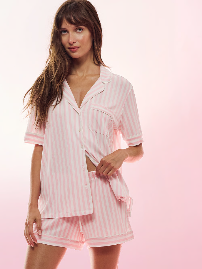 Victoria's Secret SoSoft™ Modal Short Pajama Set - Pretty Blossom Stripes