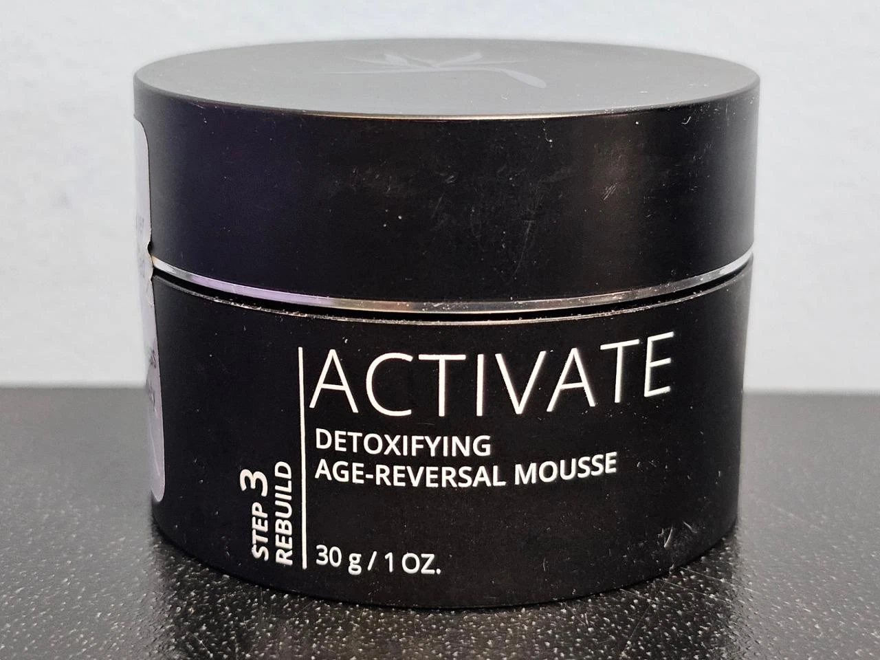 Beauty Society Activate Detoxifying Age-Reversal Mousse Step 3 Rebuild 1 oz New