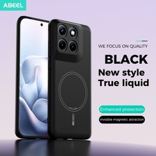 For Motorola Signature, Phone Case Magnetic Soft Liquid Silicone TPU Cover