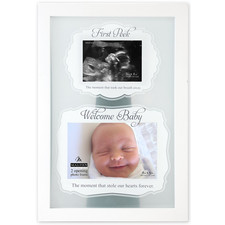 Malden International Designs First Peek Floater Picture Frame 2 Option 2-4X6