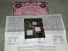  NEW BUT, OPENED "FIRST CURLS" CROSS STITCH CHART PACK 1988 JESSICA RUTH & CO.