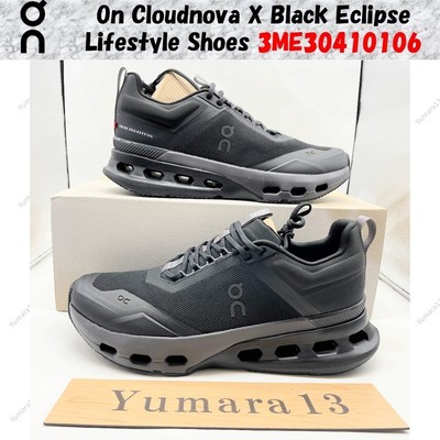 On Cloudnova X Black Eclipse Lifestyle Schuhe 3ME30410106 Herren Gr.