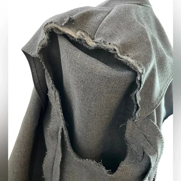 Handmade Gray Blazer Size Small EUC - image 6