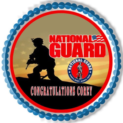 National Guard - Edible Cake Topper OR Cupcake Topper, Decor - Picture 13 of 13