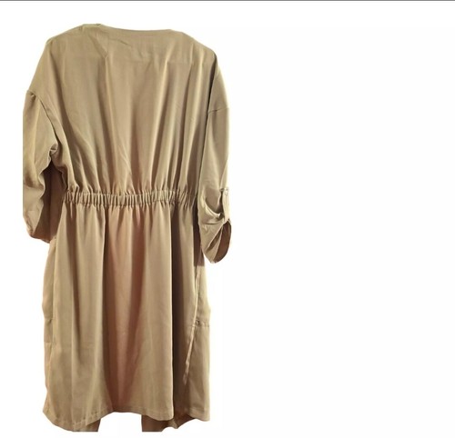 Cardigan Philosophy Republic Clothing Long Tan Cardi LT Green Women’s Size Small - Picture 10 of 12