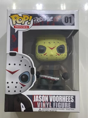 Funko Pop! Vinyl Movies Figure #01 Jason Voorhees Friday the 13th Horror NIOB