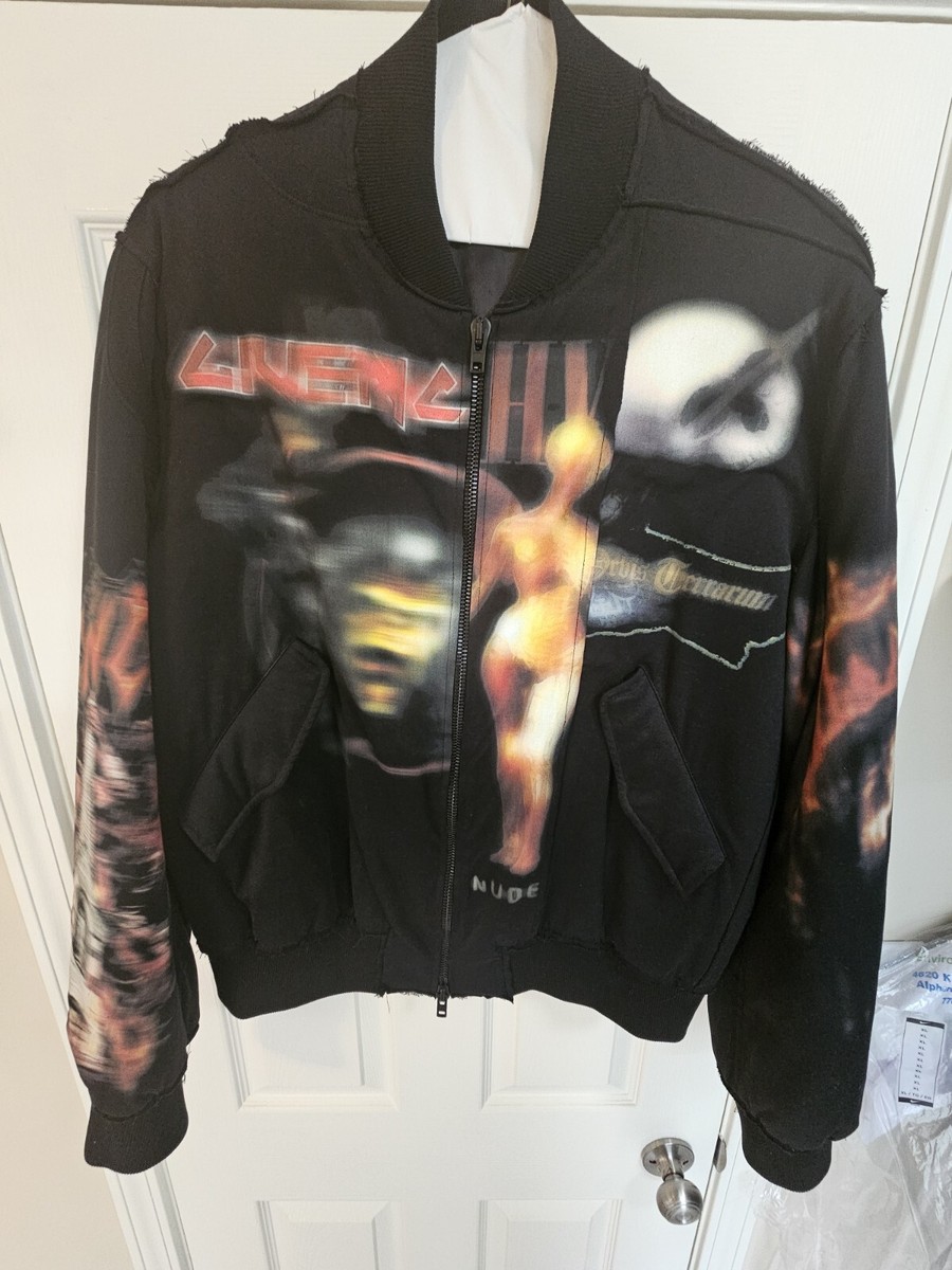 Men's Givenchy Heavy Metal Print Bomber Jacket XL
