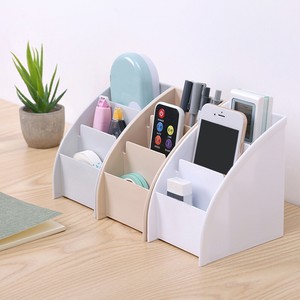 Plastic Desk Decor Diy Remote Control Holder Storage Box Mobile
