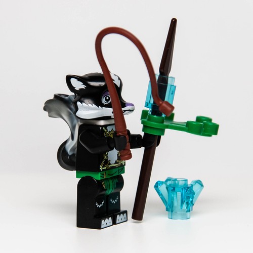 LEGO Chima Minifigure - Skinnet (loc029) 70107 Attacco Skunk - Foto 8 di 8