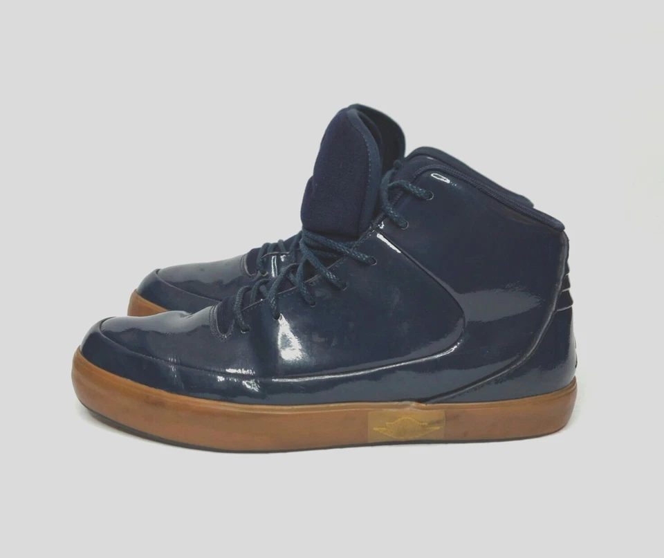 Talla 11 - Nike Air Jordan Grown V.9 Hombres Obsidiana Oscura Zapatos Tenis 453930-402 Foto 2 de 4