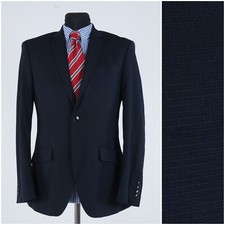 Mens Dark Blue Blazer 38R UK Size SIR OLIVER Sport Coat Jacket