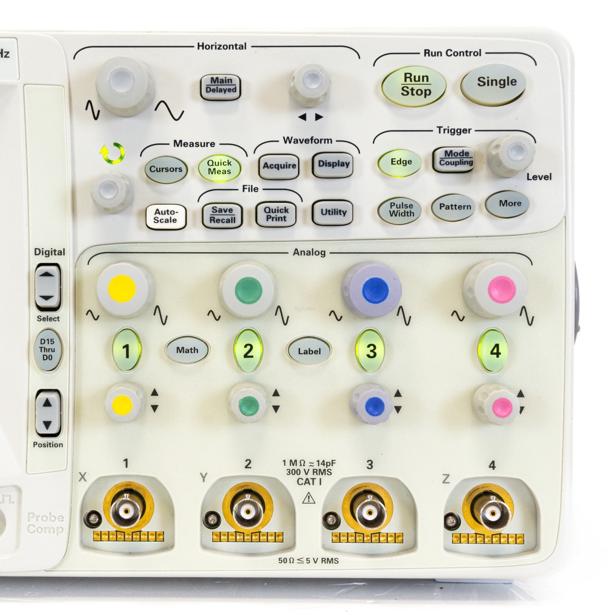 HP Agilent DSO6034A Digital Oscilloscope 300MHz 4 Ch 4 HP Agilent DSO6034A Digital Oscilloscope 300MHz 4 Ch 4