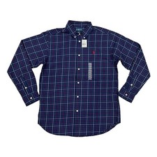 Polo Ralph Lauren Boy's Button Down Long Sleeve Shirt Plaid Check with Pony