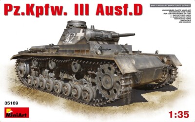 MiniArt 35169 Pz. Kpfw. III Ausf D 1/35