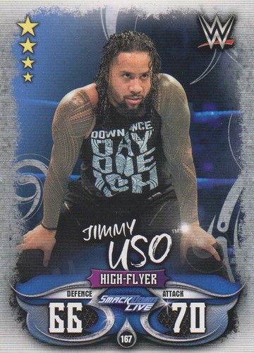 Tarjetas Topps WWE Slam Attax LIVE 2018 BASE SUPERSTAR #33 a #197 - Imagen 135 de 166