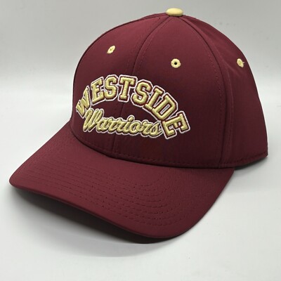 Westside Warriors Hat Adult One Size Red Adjustable Strap Cap Embroidered NWT