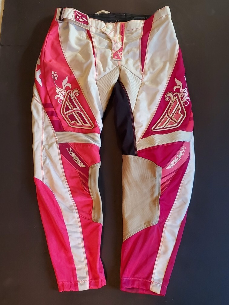 Fly Racing Women's Size 7/8 Motocross Kinetic Riding Pants Fly Racing Women's Size 7/8 Motocross Kinetic Riding Pants