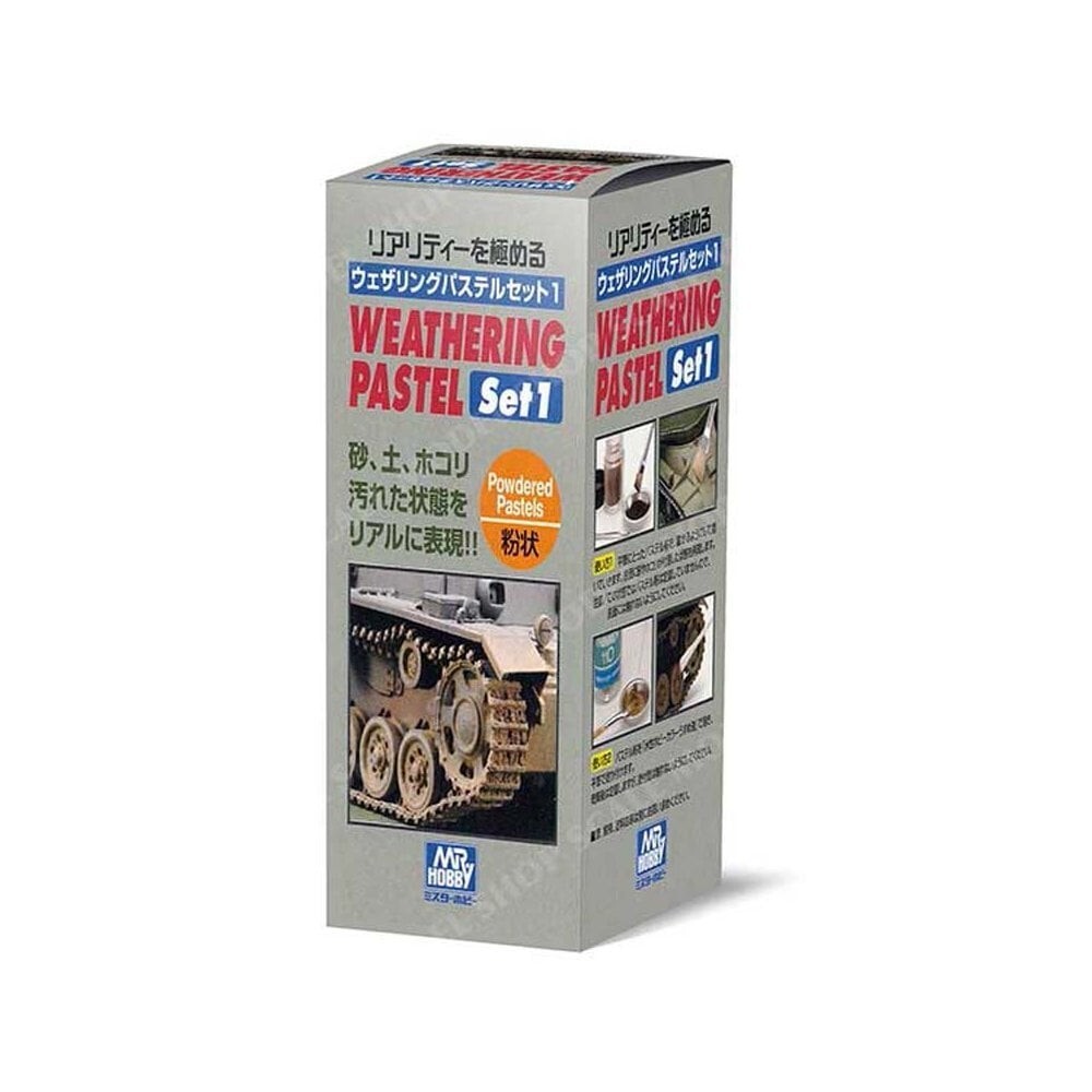 Mr Hobby Weathering Pastel Set 1 (3 Colours) - PP101