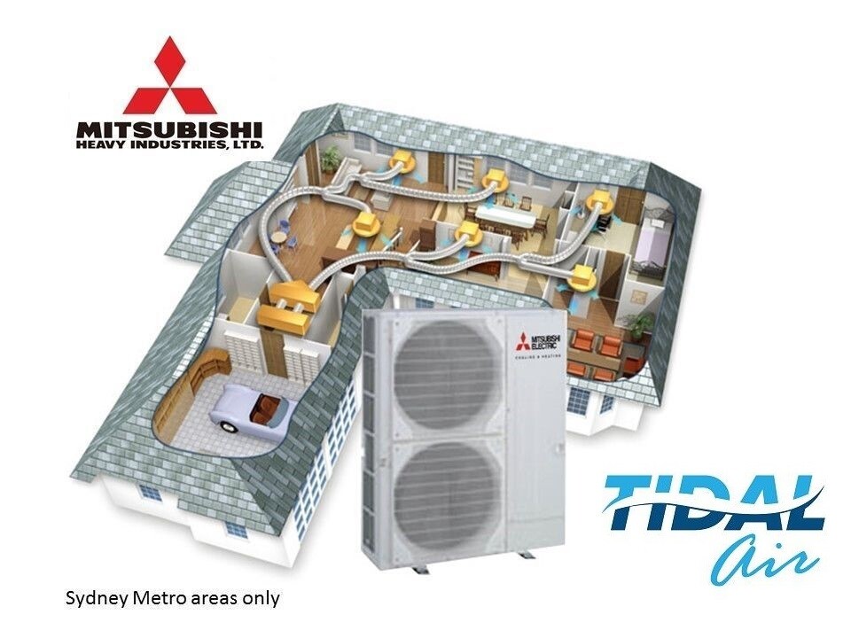 Mitsubishi Heavy Industries Ducted Air Conditioner 16kW Supply +Install