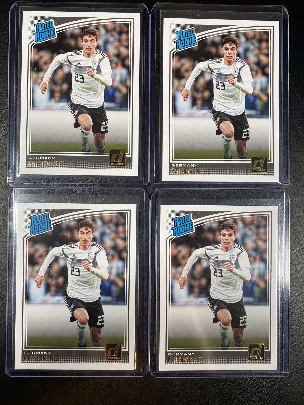 KAI HAVERTZ 2018-19 Donruss Soccer Rated Rookie #191 Germany RC (x4)