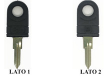 Clé Brute Originale Silca GT6RP Pour Voiture Ancienne Lancia Delta