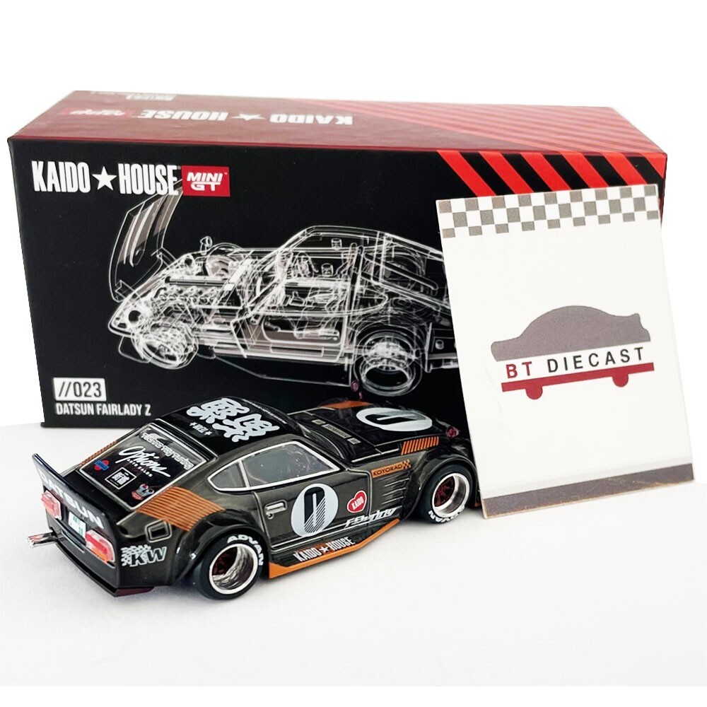 jun⭐️KAIDO★HOUSE⚡️S30Ｚ✨未開封品❗️2台セット‼️ MINI GT x KAIDO HOUSE DASTUN FAIRLADY Z S30Z WIDE SPEC 1/64