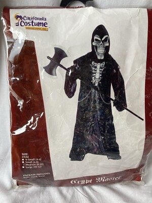 Child s Crypt Master 3 Piece Halloween Costume Sz M