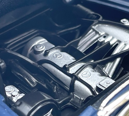Anson Mercedes Benz 280 SL Roadster Sportwagen Pagode in blau, OVP, 1:18, D069 - Bild 10 von 11