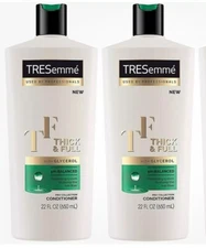 2 X Tresemme JUMBO Size Thick & Full Condition Glycerol pH Balanced  New