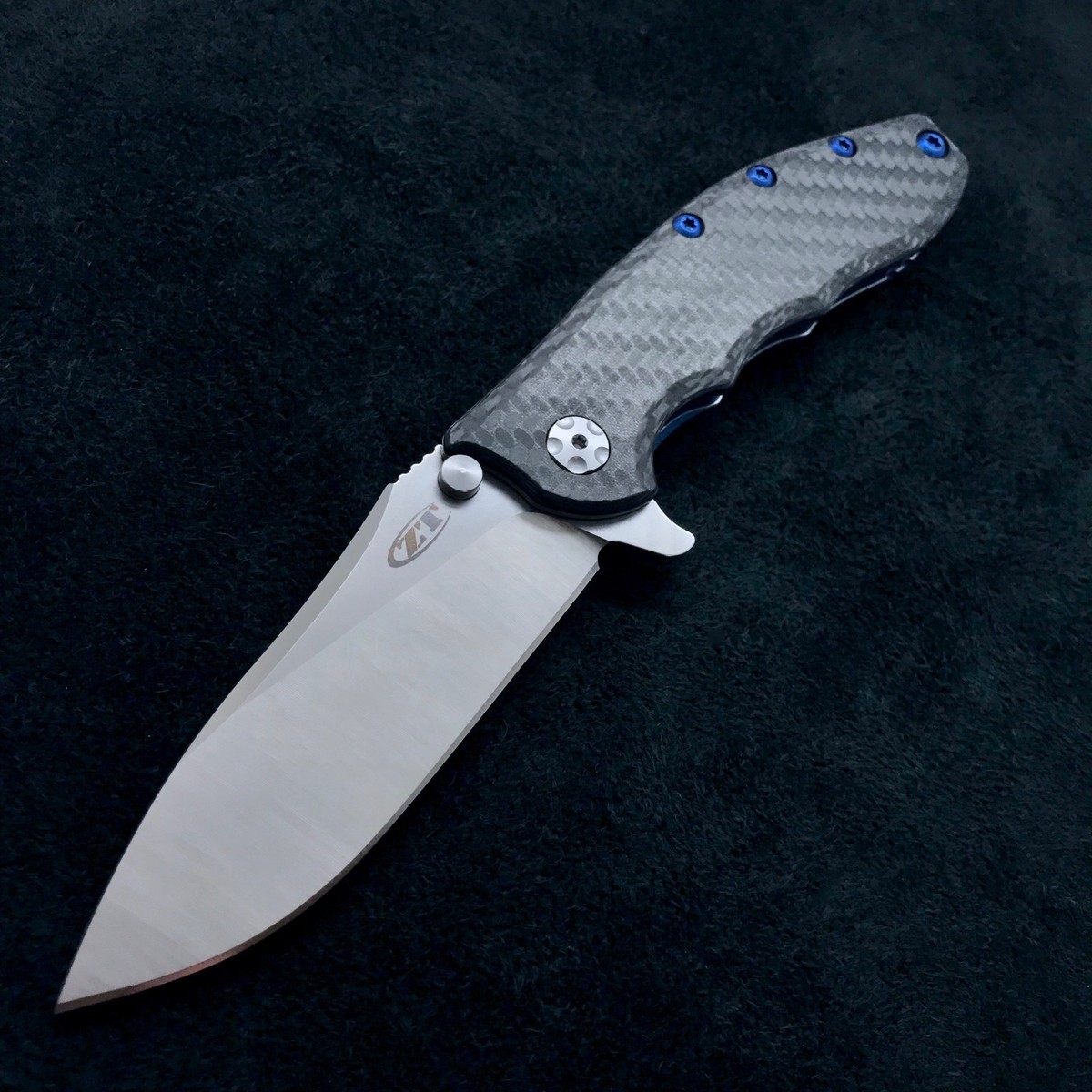 Zero Tolerance 0562CF Flipper Rick Hinderer Plain Edge Zero Tolerance 0562CF Flipper Rick Hinderer Plain Edge