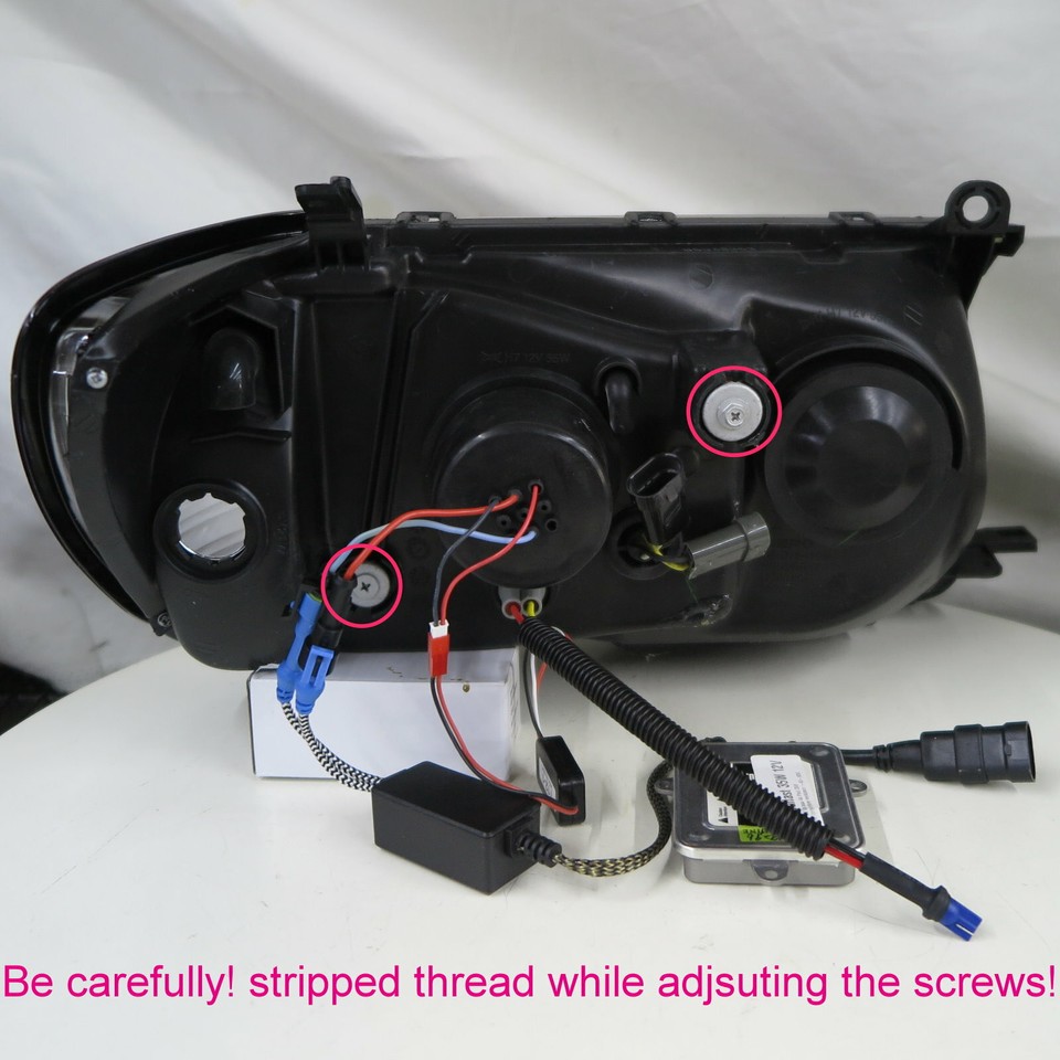 TERCEL L50 MK5 95-99 Pre-Facelift Guide LED Halo Headlight CH US for